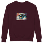 The Eye Sweatshirt — Bordo — Görsel 1