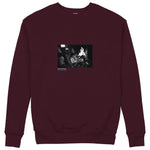 Keith Richards Connecticut 1977 Sweatshirt — Bordo — Görsel 1