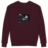 Keith Richards Connecticut 1977 Sweatshirt — Bordo — Görsel 1