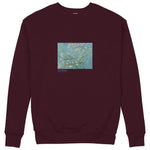 Almond Blossoms Sweatshirt — Bordo — Görsel 1
