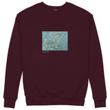Almond Blossoms Sweatshirt — Bordo — Görsel 1