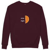 Orange Sweatshirt — Bordo — Görsel 1
