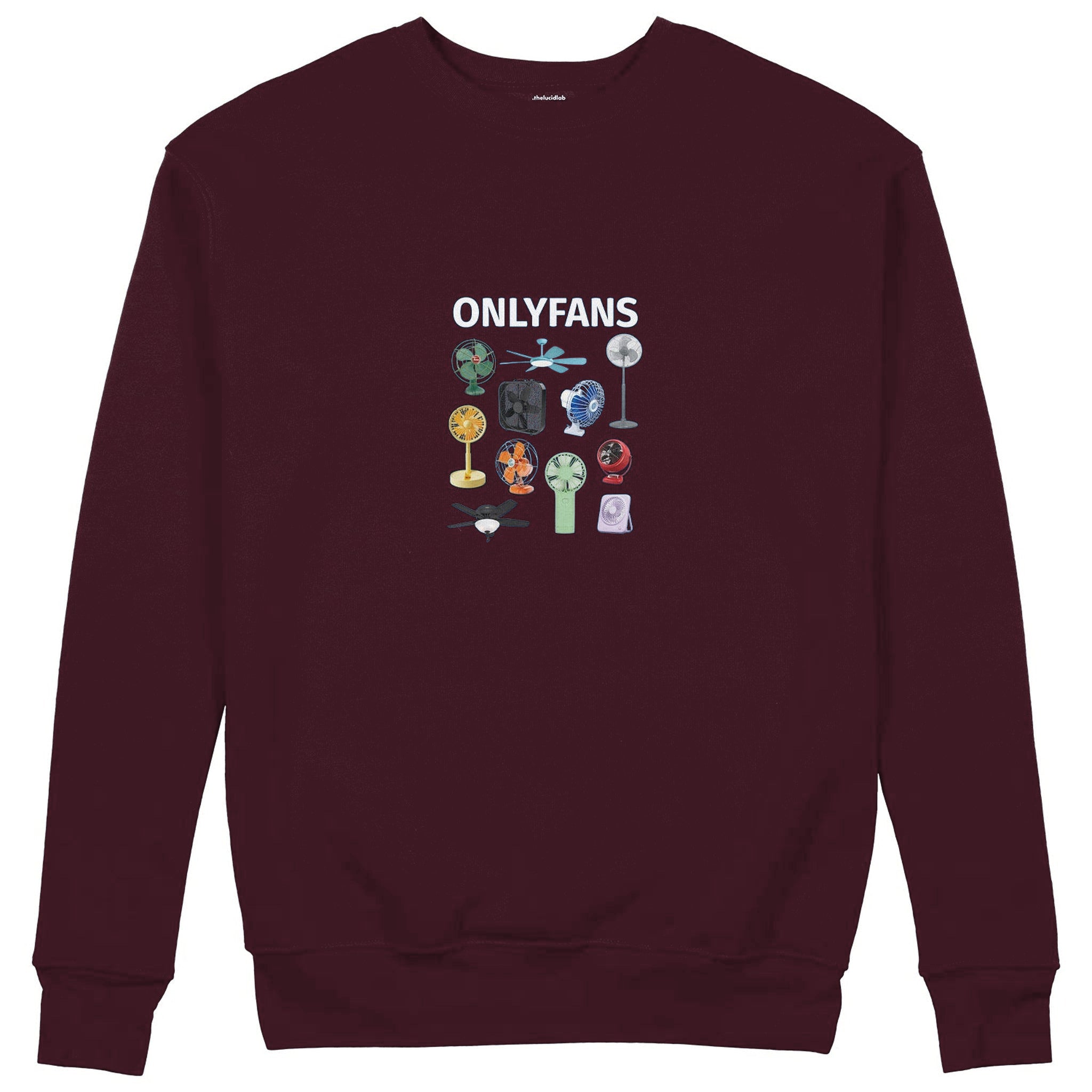 Onlyfans Sweatshirt — Bordo — Görsel 1