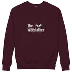 The Weedfather Sweatshirt — Bordo — Görsel 1