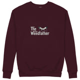 The Weedfather Sweatshirt — Bordo — Görsel 1