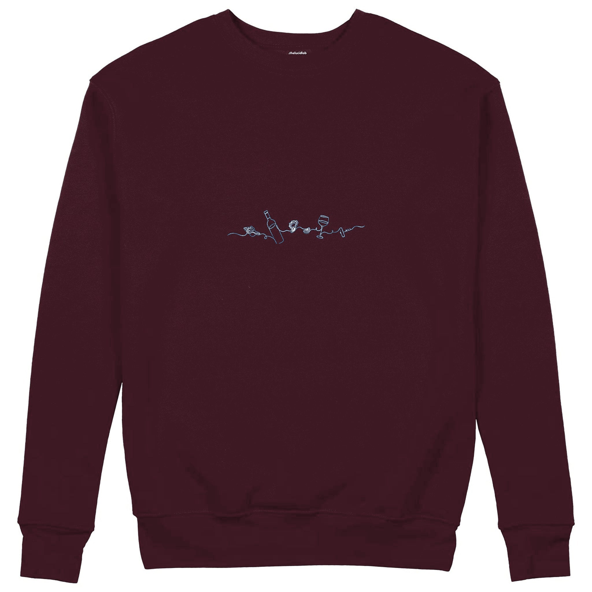 Dolce Peccato Sweatshirt — Bordo — Görsel 1