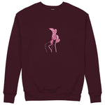 Hot Steps Sweatshirt — Bordo — Görsel 1