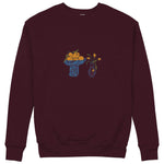 Dolce Calma Sweatshirt — Bordo — Görsel 1