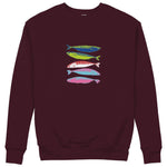 Warhol’s Sardines Sweatshirt — Bordo — Görsel 1
