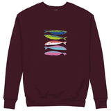 Warhol’s Sardines Sweatshirt — Bordo — Görsel 1
