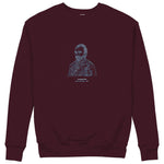 Vincent Van Gogh Autoportrait 1887 Sweatshirt — Bordo — Görsel 1