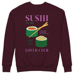 Roll With It Sweatshirt — Bordo — Görsel 1
