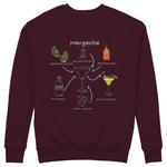 Margarita Sweatshirt — Bordo — Görsel 1