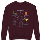Margarita Sweatshirt — Bordo — Görsel 1