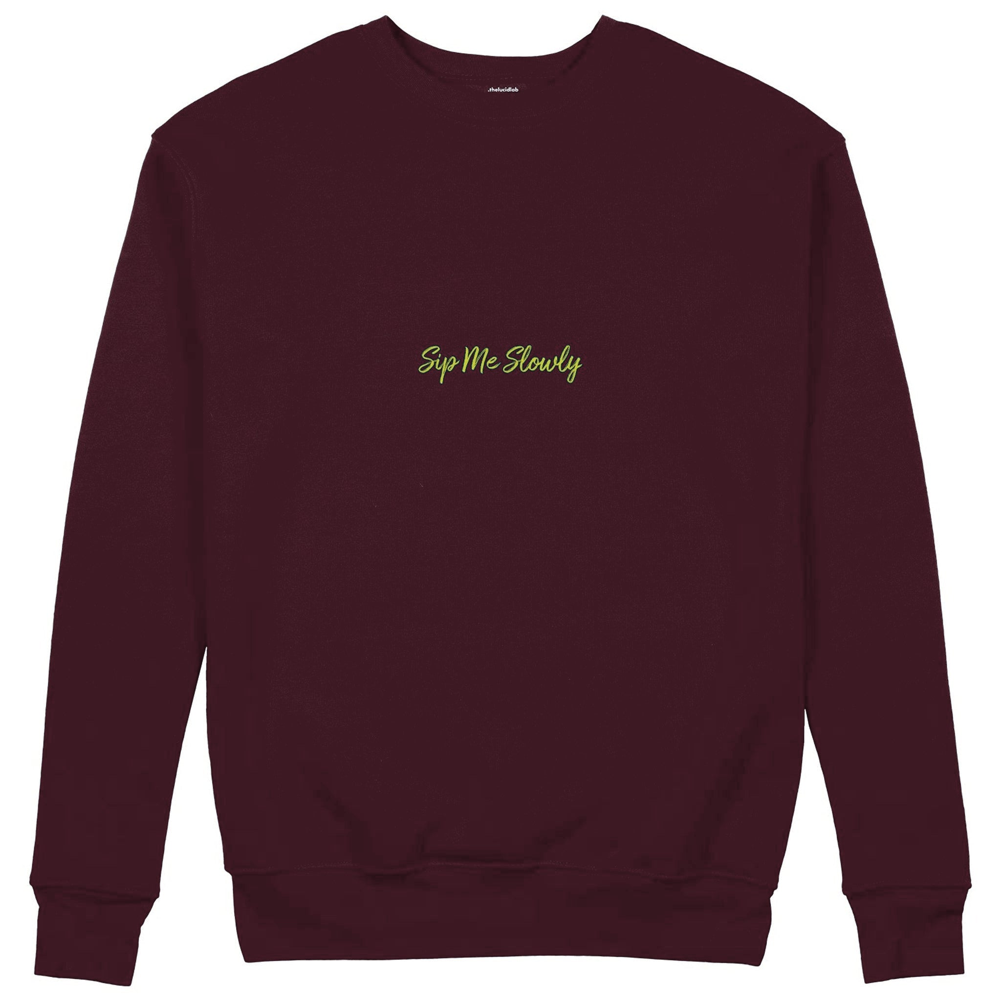 Margarita Sweatshirt — Bordo — Görsel 2