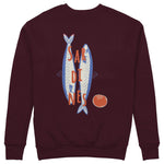 Sardines Sweatshirt — Bordo — Görsel 1