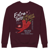 Chili Vibes Only Sweatshirt — Bordo — Görsel 1