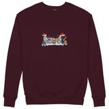 Star Wars Christmas Crew Sweatshirt — Bordo — Görsel 1