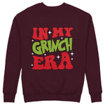 Grinch Era Sweatshirt — Bordo — Görsel 1