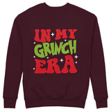 Grinch Era Sweatshirt — Bordo — Görsel 1