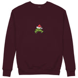 Grinch Era Sweatshirt — Bordo — Görsel 2