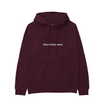 Absofuckinlutely Hoodie — Bordo — Görsel 1