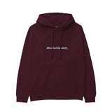 Absofuckinlutely Hoodie — Bordo — Görsel 1