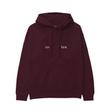 No Bra Hoodie — Bordo — Görsel 1