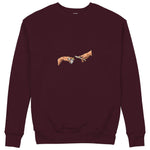 The Creation of Chill Sweatshirt — Bordo — Görsel 1