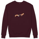 The Creation of Chill Sweatshirt — Bordo — Görsel 1