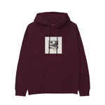 Vinyl Dreams Hoodie — Bordo — Görsel 1
