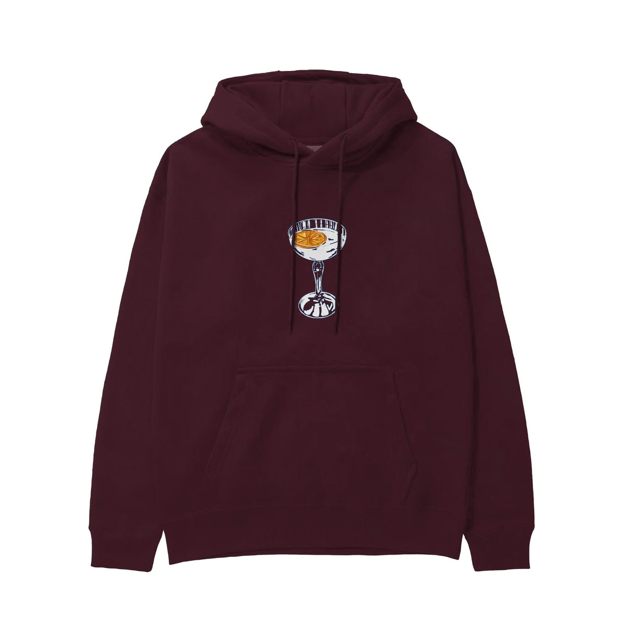 Aperitivo Hoodie — Bordo — Görsel 1