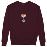 Aperitivo Sweatshirt — Bordo — Ön