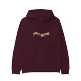 The Creation of Turkish Coffee Hoodie — Bordo — Görsel 1