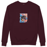 Basquiat Skull (1981) Sweatshirt — Bordo — Görsel 1