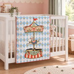 Bunny Carousel Polar Bebek Battaniyesi – farklı açı