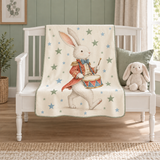 Bunny Drummer Polar Bebek Battaniyesi — Ana görünüm