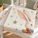 Bunny Drummer Polar Bebek Battaniyesi — Katlı görünüm