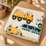 Busy Little Wheels Polar Bebek Battaniyesi — Katlı görünüm