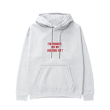 But My Husband Hoodie - Beyaz - ön görünüm