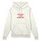 But My Husband Oversize Hoodie - Beyaz - ön görünüm