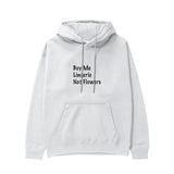 Buy Me Lingerie Hoodie - Beyaz - ön görünüm