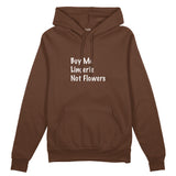 Buy Me Lingerie Oversize Hoodie - Kahverengi - ön görünüm