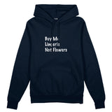 Buy Me Lingerie Oversize Hoodie - Lacivert - ön görünüm
