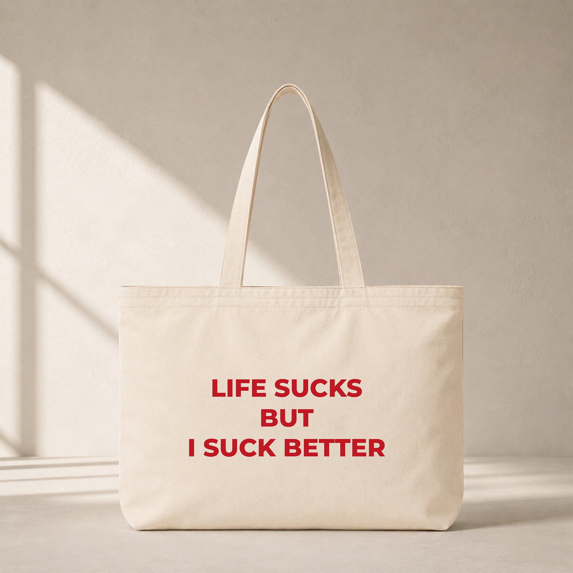 Life Sucks Weekend Tote Bag