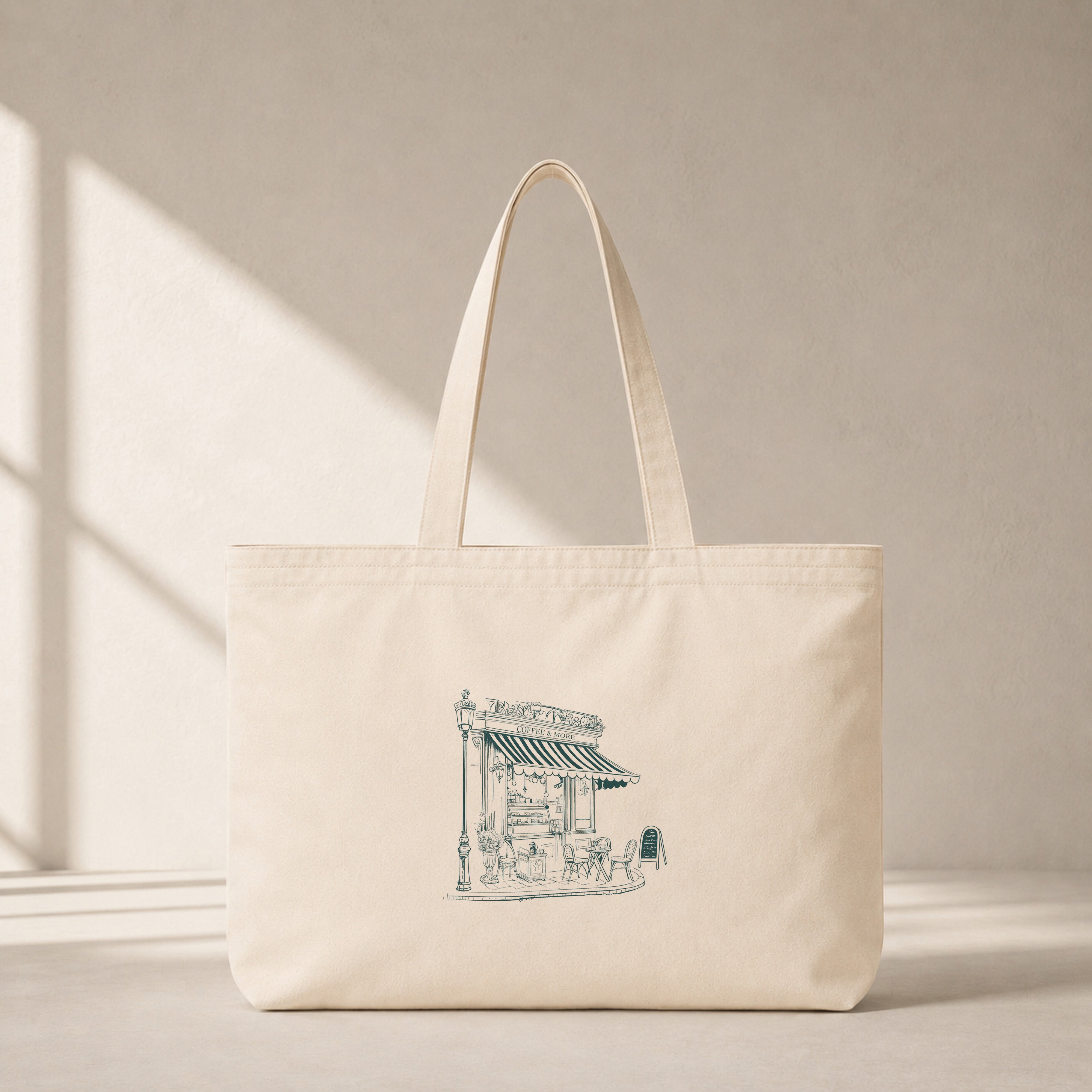 Café de Paris Club Tote Bag – ön görünüm