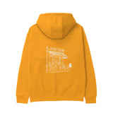 Café de Paris Hoodie - Turuncu - arka görünüm