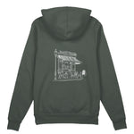 Café de Paris Oversize Hoodie - Antrasit - arka görünüm