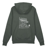 Café de Paris Oversize Hoodie - Antrasit - arka görünüm