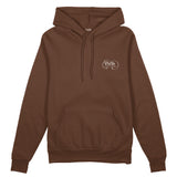 Café de Paris Oversize Hoodie - Kahverengi - ön görünüm